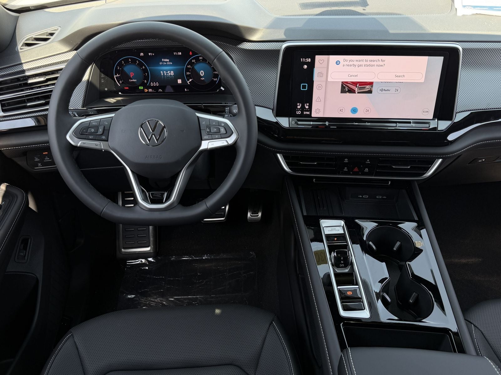 2026 Volkswagen Atlas Cross Sport 2.0T SEL R-Line Black