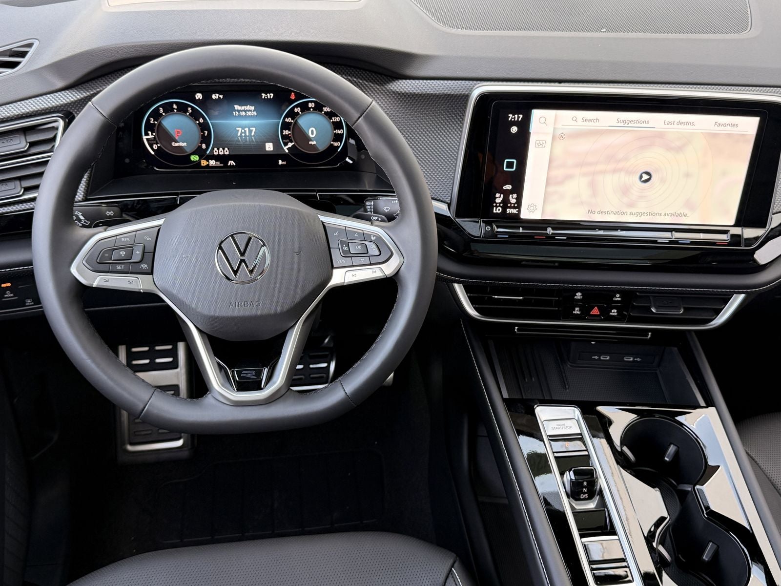 2026 Volkswagen Atlas Cross Sport 2.0T SEL R-Line Black