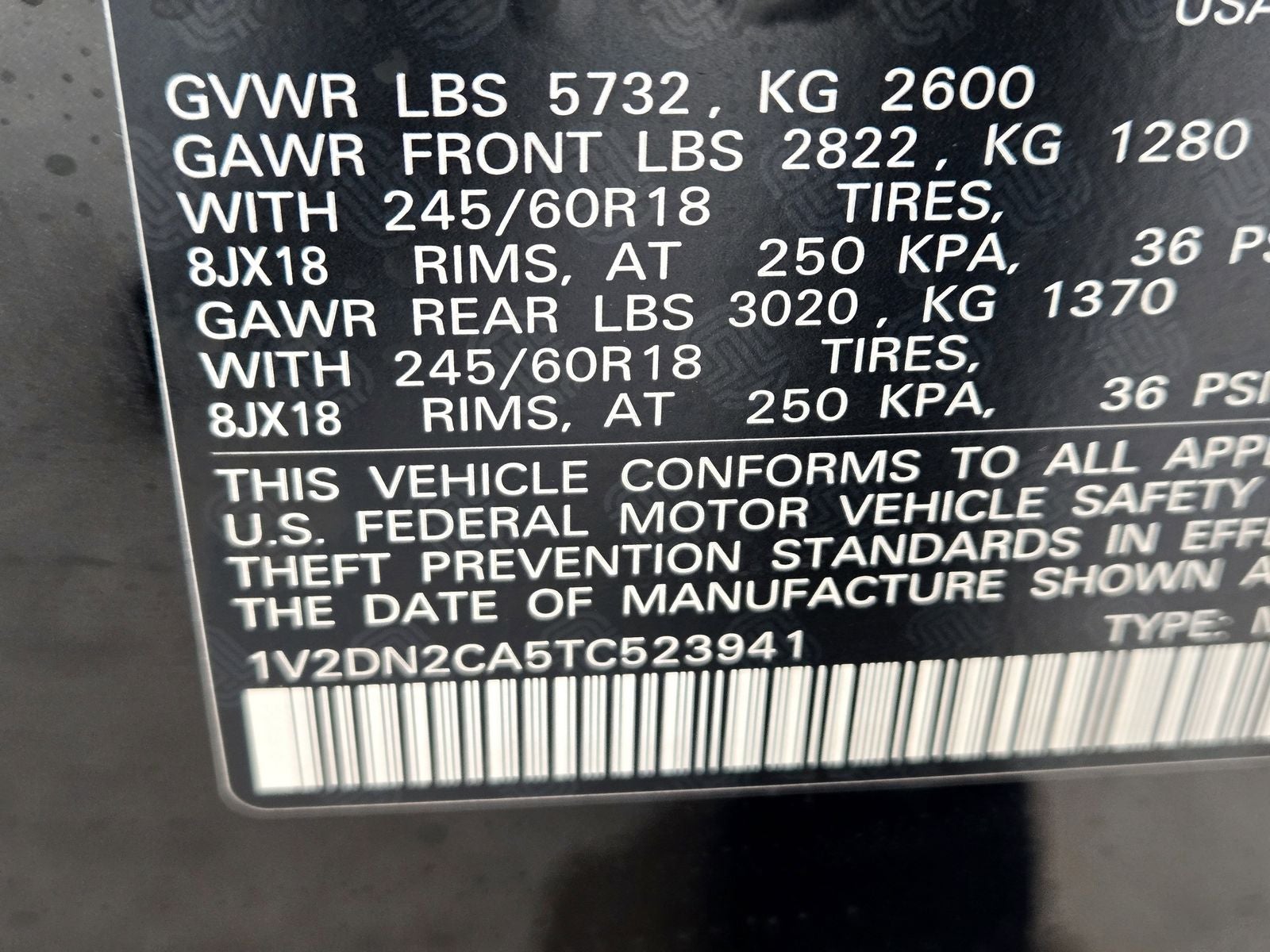 2026 Volkswagen Atlas 2.0T SE