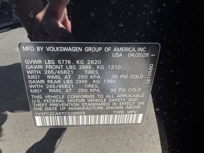 2026 Volkswagen Atlas Cross Sport 2.0T SEL Premium R-Line