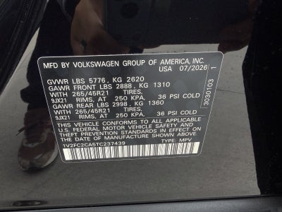 2026 Volkswagen Atlas Cross Sport 2.0T SEL Premium R-Line