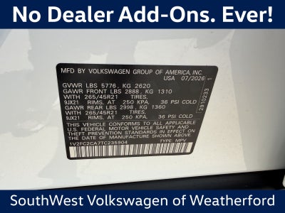 2026 Volkswagen Atlas Cross Sport 2.0T SEL Premium R-Line