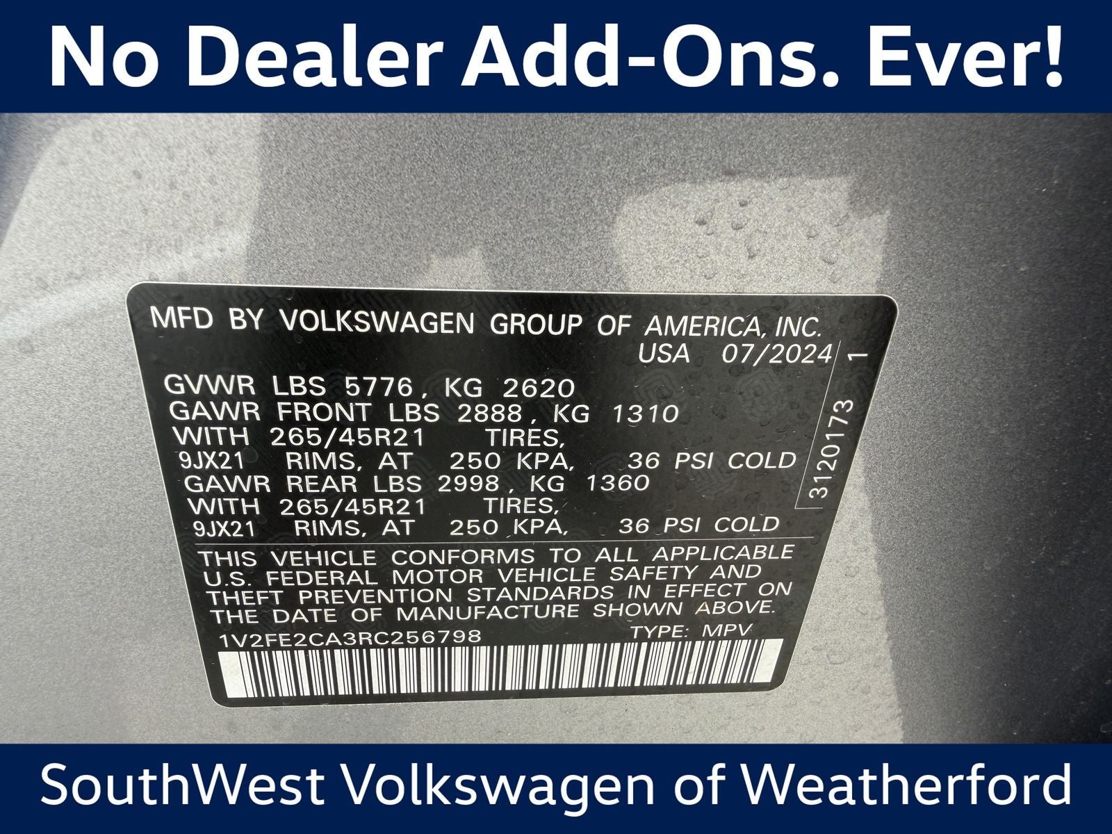 2024 Volkswagen Atlas Cross Sport 2.0T SEL Premium R-Line