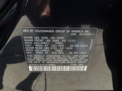 2026 Volkswagen Atlas 2.0T SEL Premium R-Line