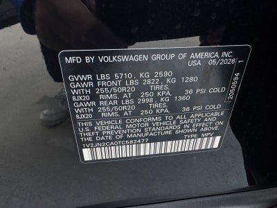 2026 Volkswagen Atlas 2.0T SE W/TECHNOLOGY