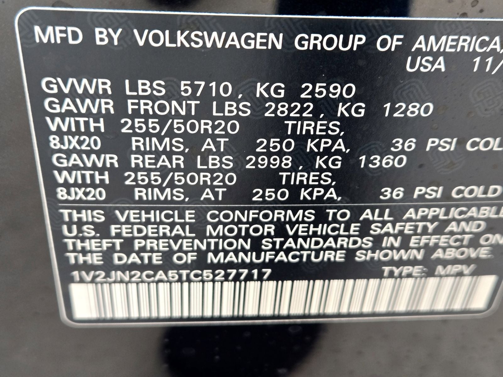 2026 Volkswagen Atlas 2.0T SE W/TECHNOLOGY