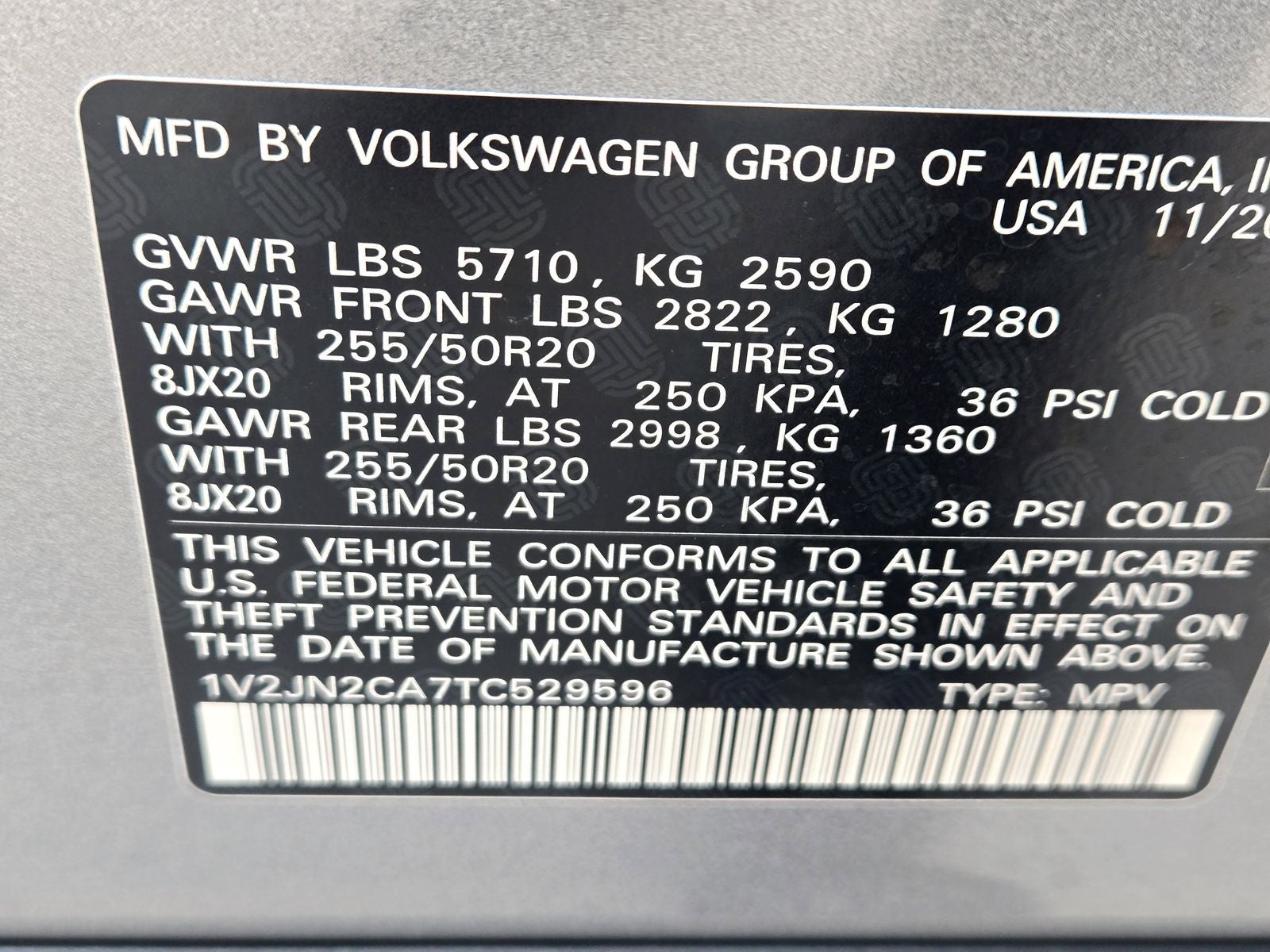 2026 Volkswagen Atlas 2.0T SE W/TECHNOLOGY