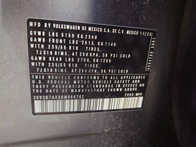 2024 Volkswagen Tiguan 2.0T SE