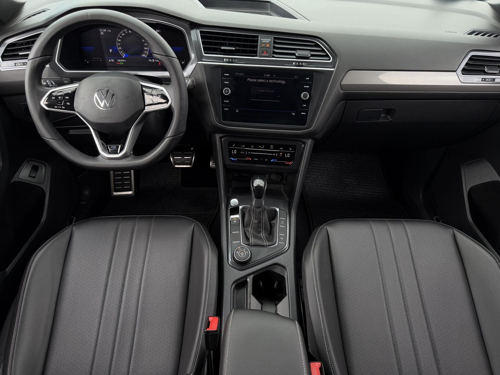 2022 Volkswagen Tiguan 2.0T SE R-Line Black