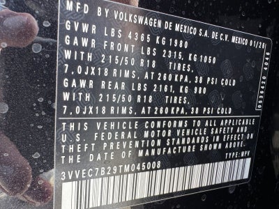 2026 Volkswagen Taos 1.5T SE