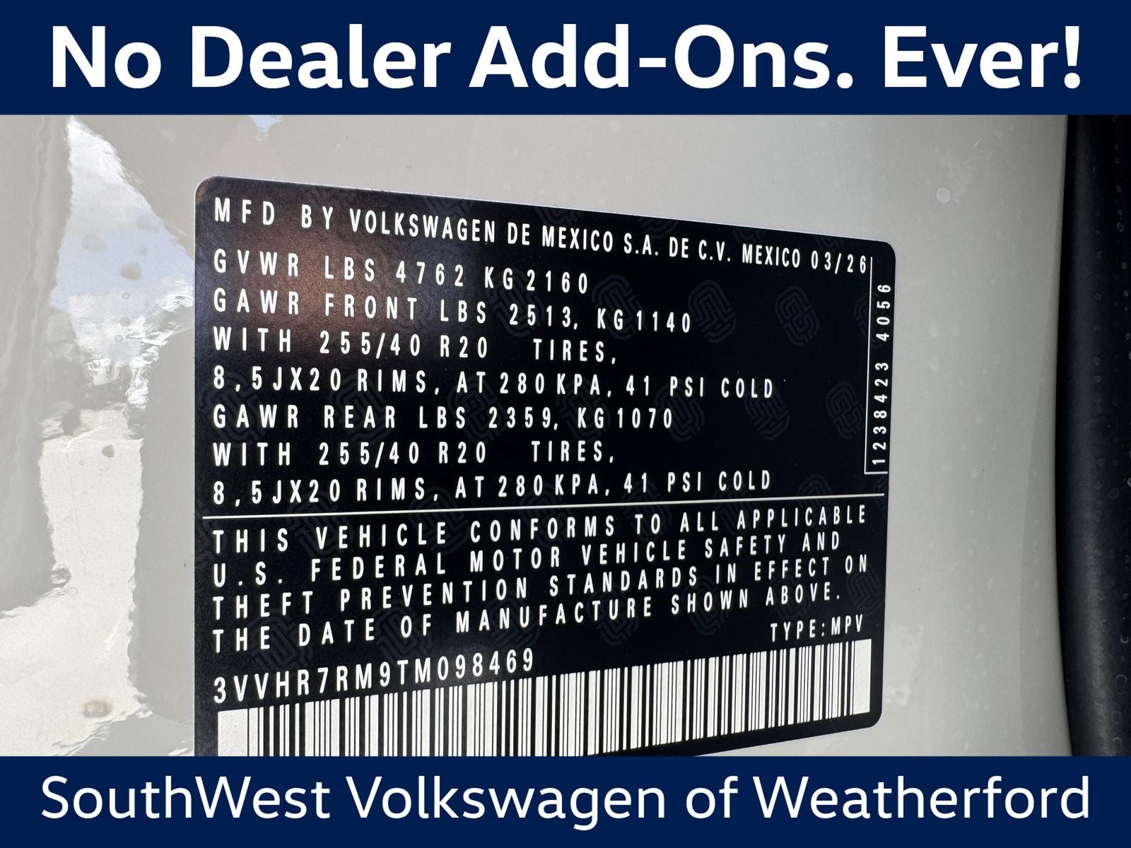 2026 Volkswagen Tiguan 2.0T SE R-Line Black