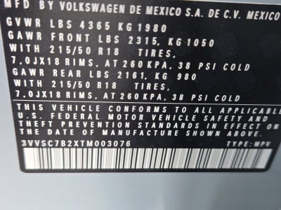 2026 Volkswagen Taos 1.5T SE