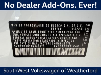 2026 Volkswagen Jetta 1.5T SE