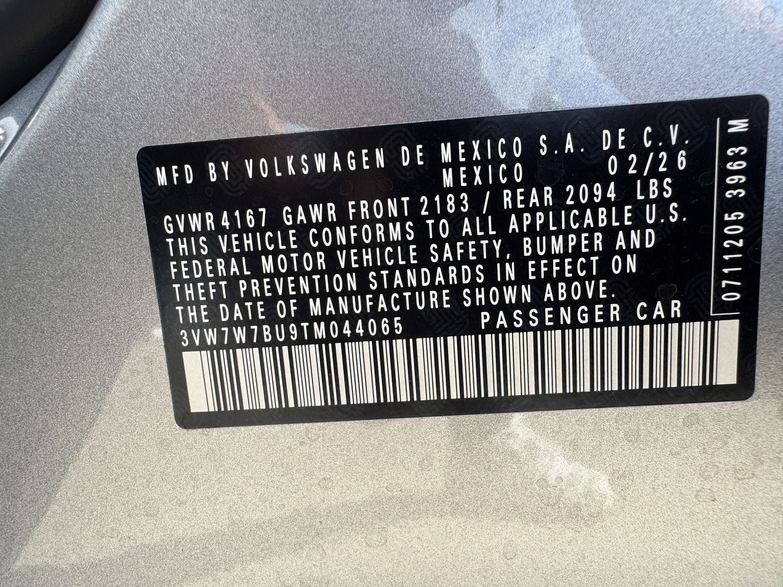 2026 Volkswagen Jetta 1.5T SE