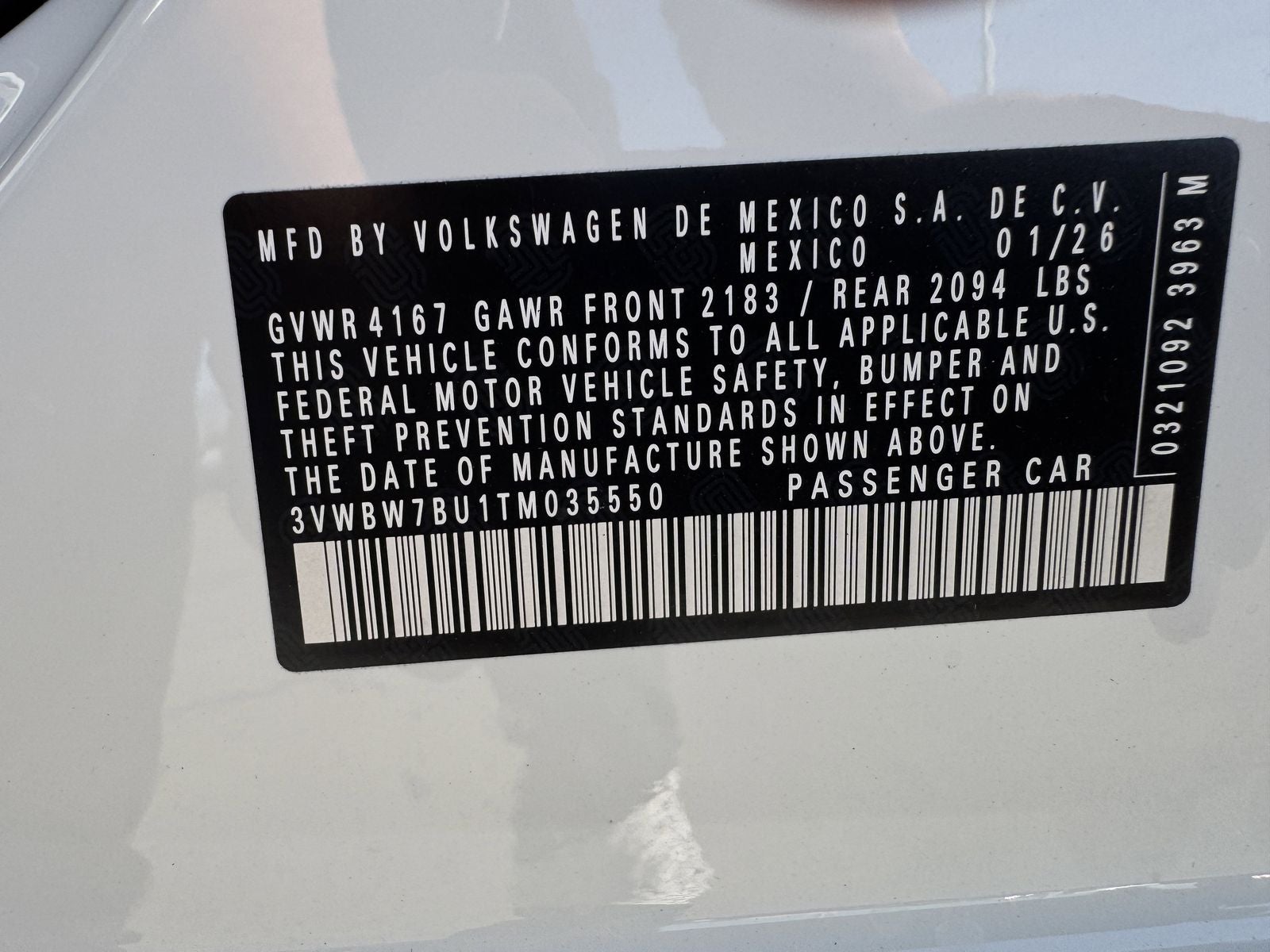 2026 Volkswagen Jetta 1.5T Sport