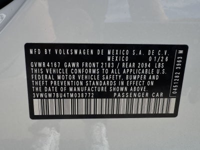 2026 Volkswagen Jetta 1.5T SEL