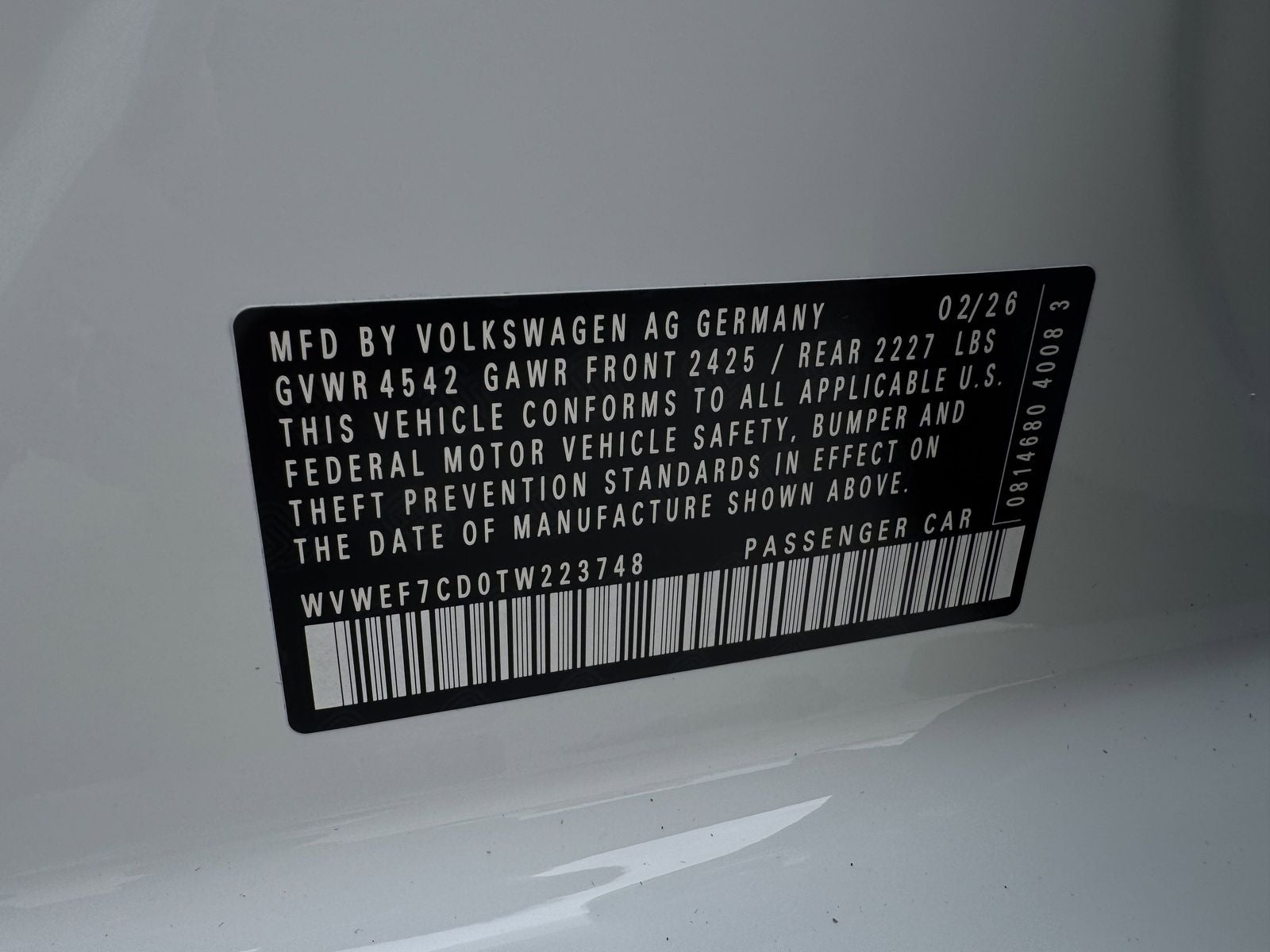 2026 Volkswagen Golf R 2.0T