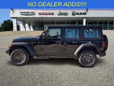 2026 Jeep Wrangler WRANGLER 4-DOOR SPORT
