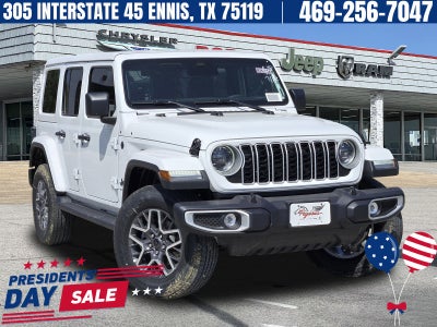 2025 Jeep Wrangler WRANGLER 4-DOOR SAHARA