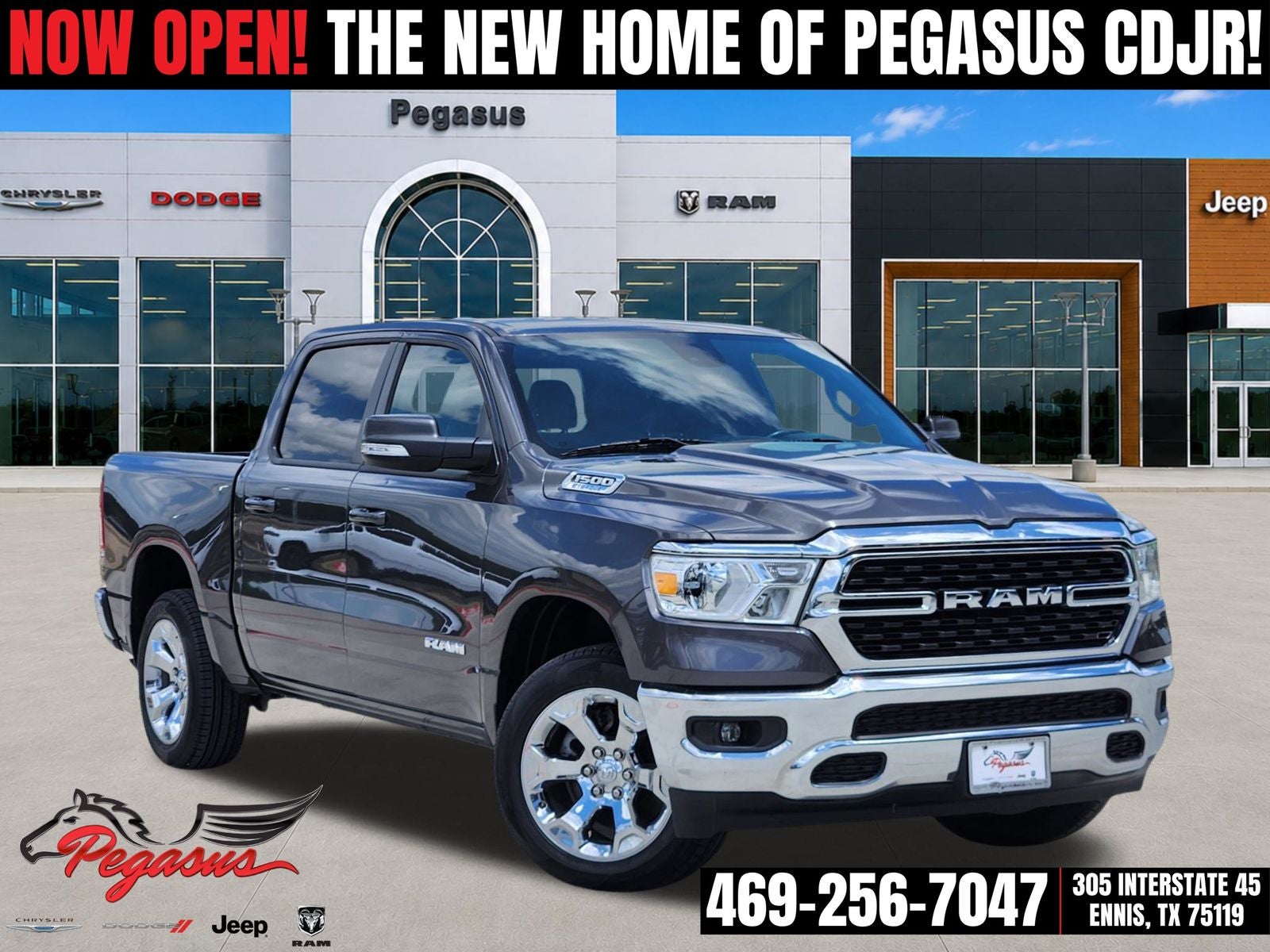 2022 RAM Ram 1500 Big Horn Crew Cab 4x4 5'7' Box