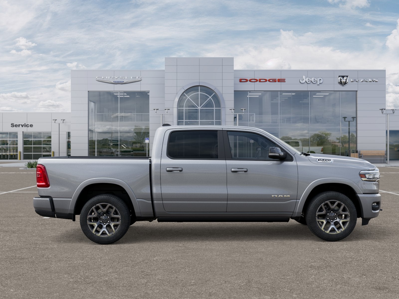 2025 RAM Ram 1500 RAM 1500 LARAMIE CREW CAB 4X4 5'7' BOX