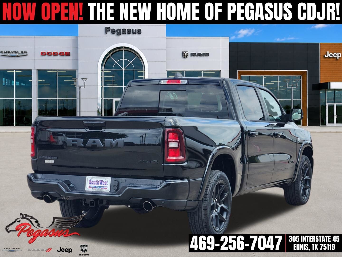 2026 RAM Ram 1500 RAM 1500 LARAMIE CREW CAB 4X4 5'7' BOX