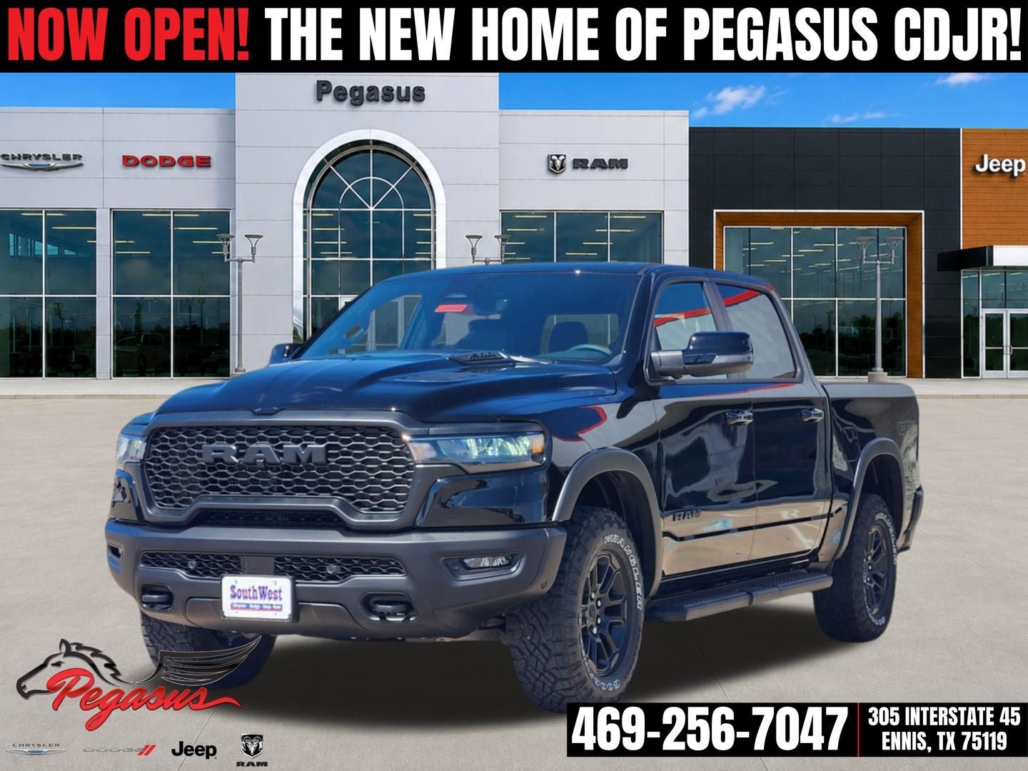 2026 RAM Ram 1500 RAM 1500 REBEL CREW CAB 4X4 5'7' BOX