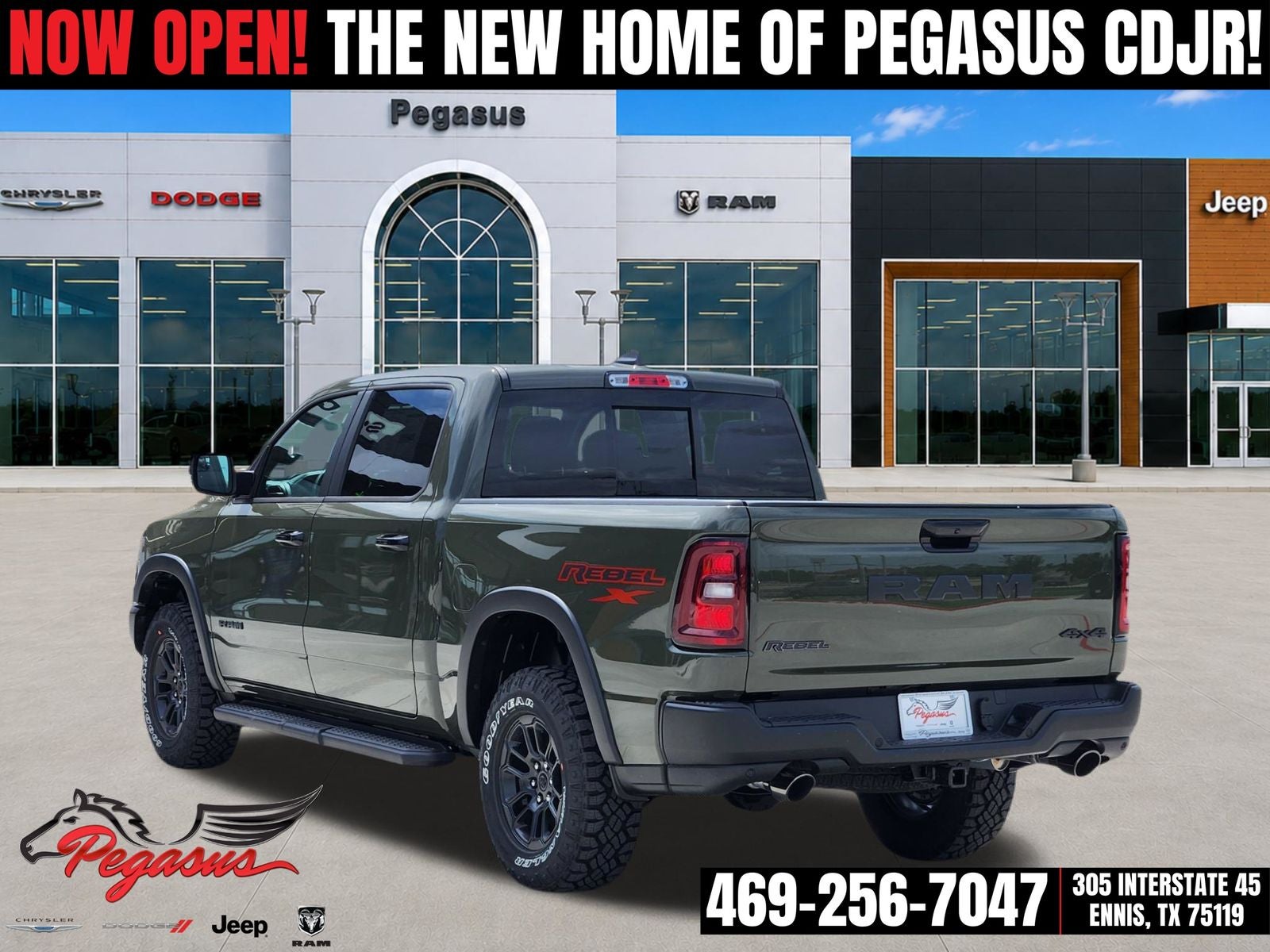 2026 RAM Ram 1500 RAM 1500 REBEL CREW CAB 4X4 5'7' BOX