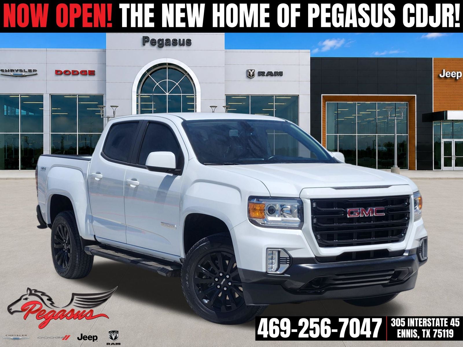 2022 GMC Canyon 4WD Crew Cab Short Box Elevation