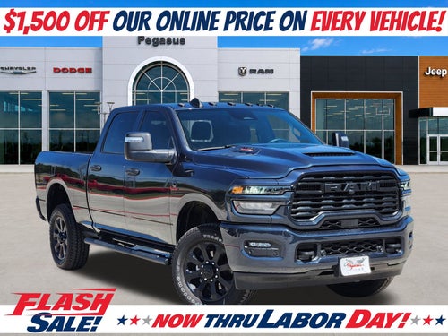 2026 RAM Ram 2500 RAM 2500 BLACK EXPRESS CREW CAB 4X4 6'4' BOX