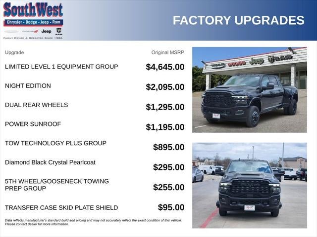 2026 RAM Ram 3500 RAM 3500 LIMITED MEGA CAB 4X4 6'4' BOX