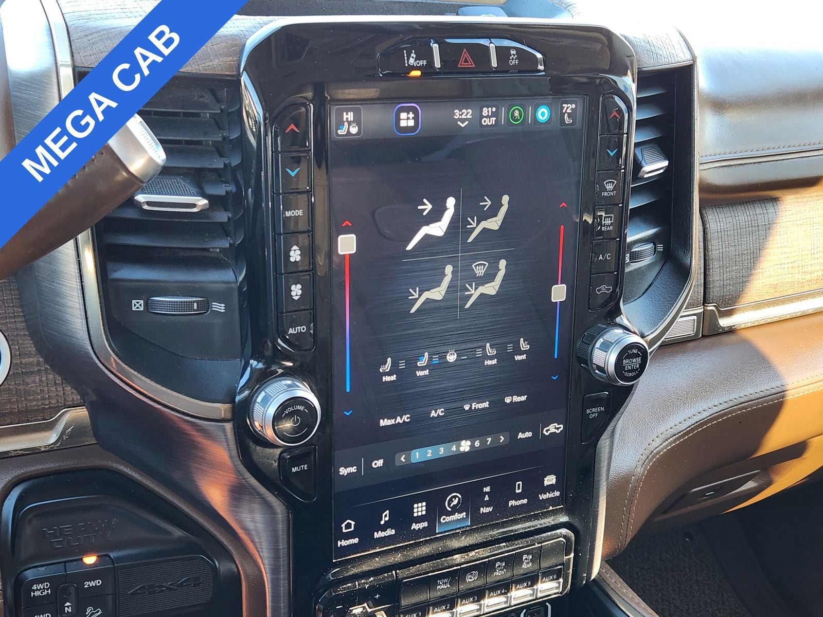 2022 RAM Ram 2500 Limited Longhorn Mega Cab 4x4 6'4' Box