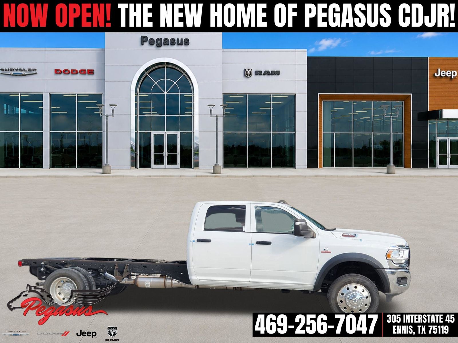 2024 RAM Ram 5500 Chassis Cab RAM 5500 TRADESMAN CHASSIS CREW CAB 4X2 84' CA