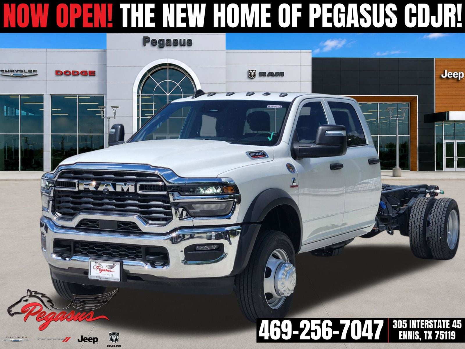2026 RAM Ram 5500 Chassis Cab RAM 5500 TRADESMAN CHASSIS CREW CAB 4X4 84' CA