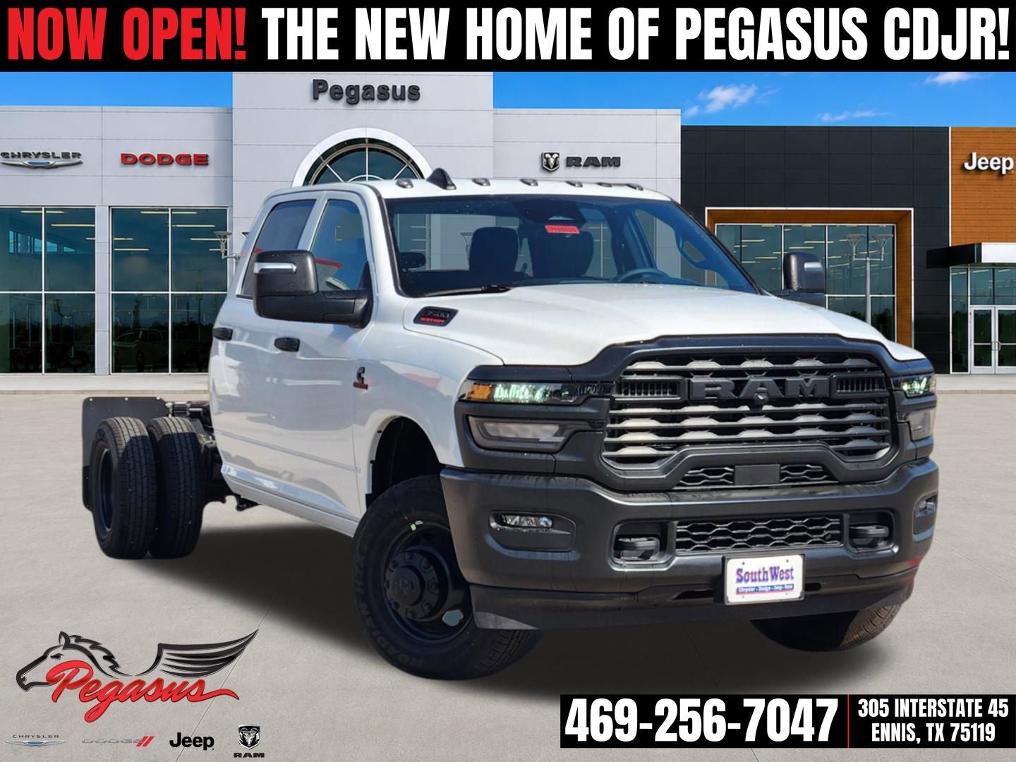 2026 RAM Ram 3500 Chassis Cab RAM 3500 TRADESMAN CREW CAB CHASSIS 4X4 60' CA
