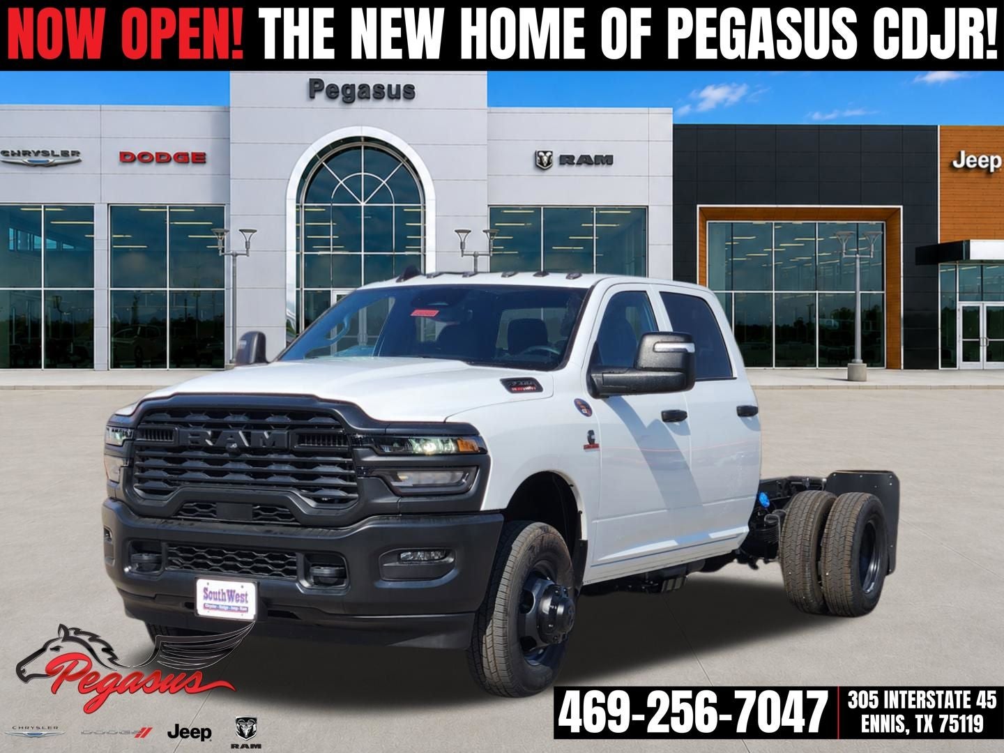 2026 RAM Ram 3500 Chassis Cab RAM 3500 TRADESMAN CREW CAB CHASSIS 4X4 60' CA