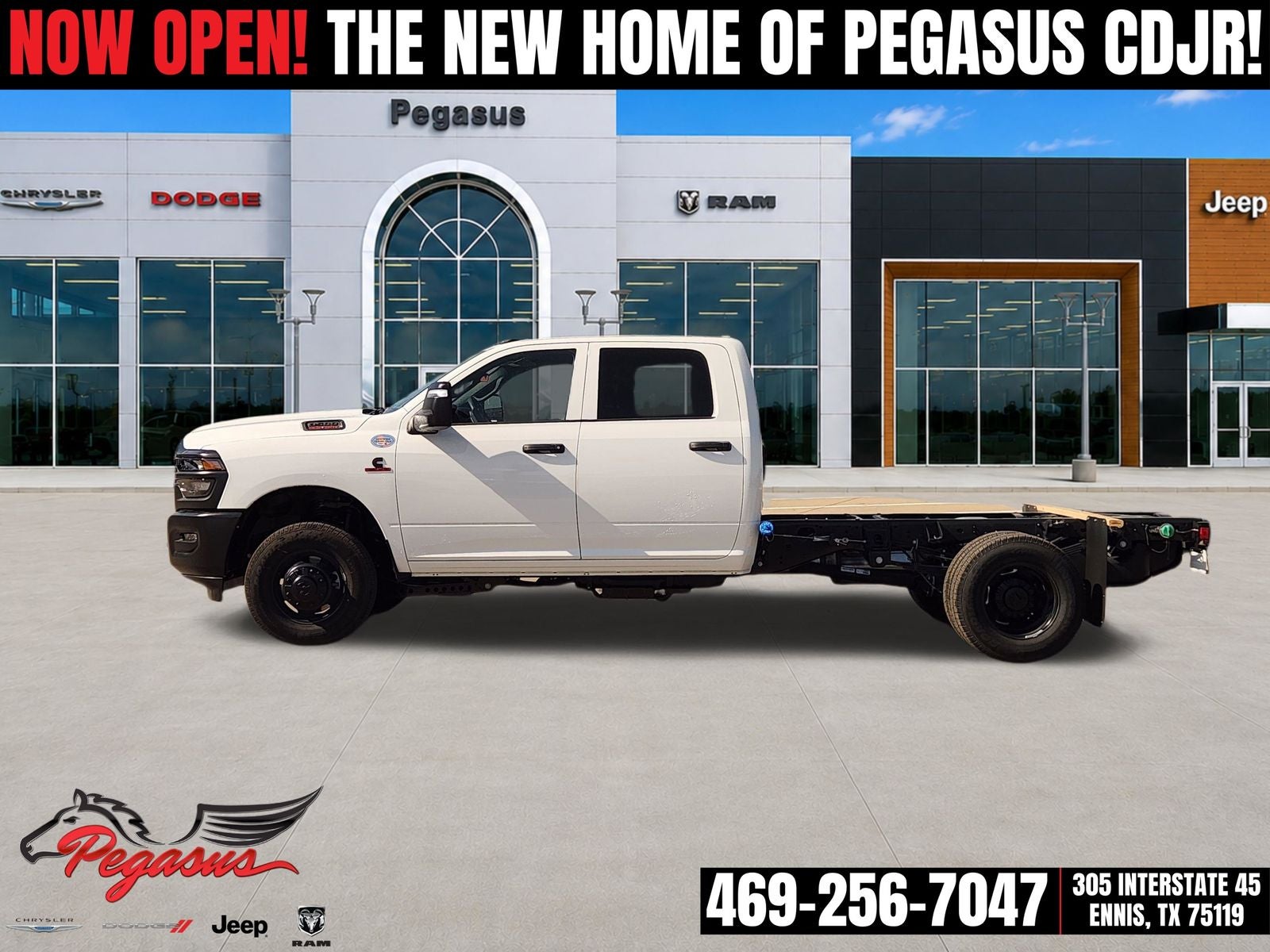 2026 RAM Ram 3500 Chassis Cab RAM 3500 TRADESMAN CREW CAB CHASSIS 4X4 60' CA