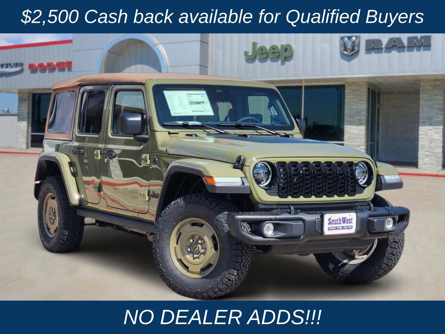 2026 Jeep Wrangler WRANGLER 4-DOOR WILLYS '41