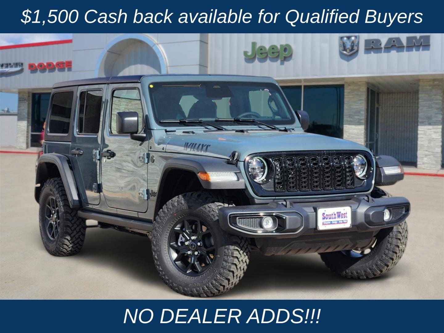 2026 Jeep Wrangler WRANGLER 4-DOOR WILLYS