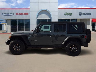 2026 Jeep Wrangler WRANGLER 4-DOOR WILLYS
