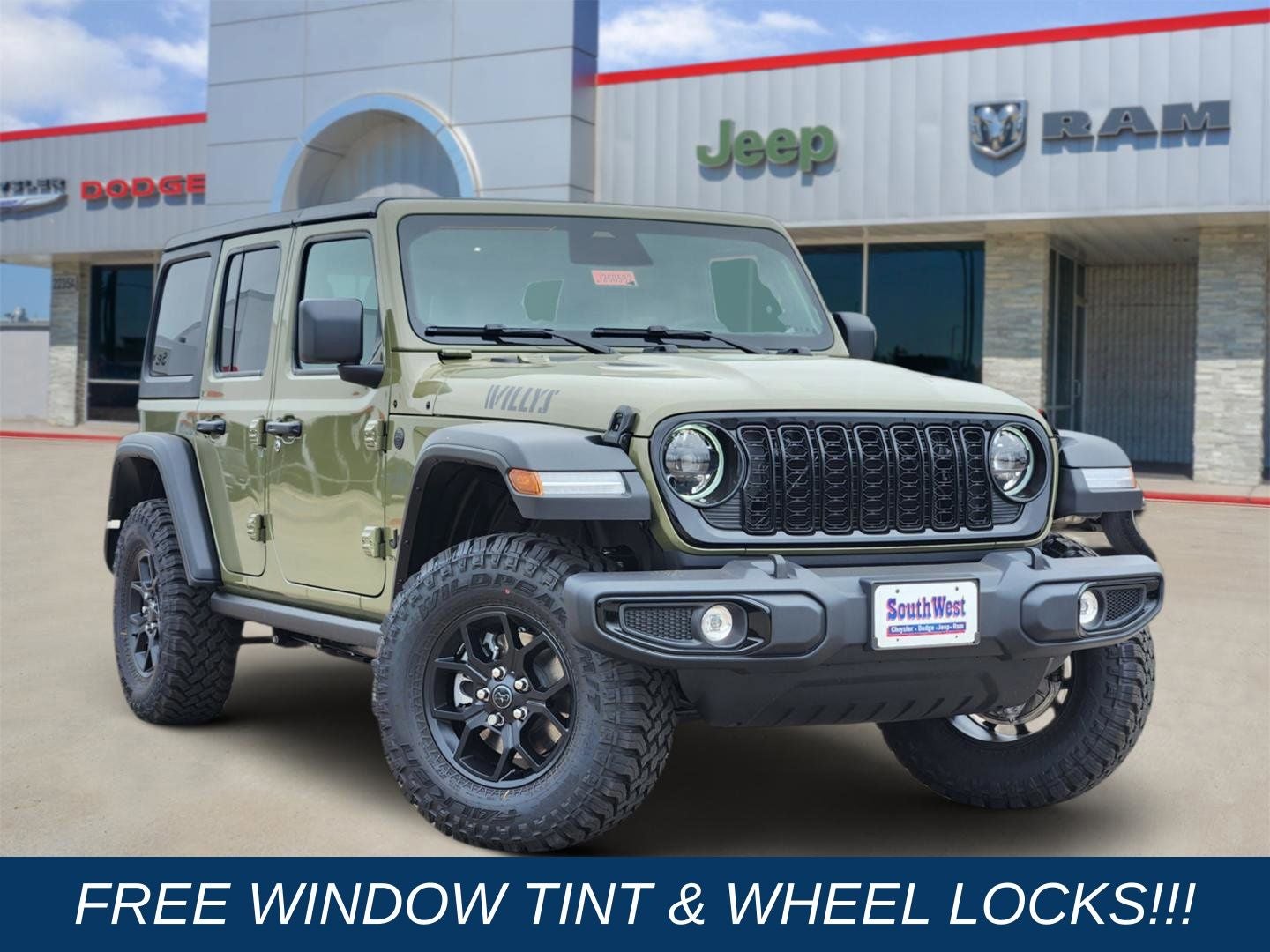 2026 Jeep Wrangler WRANGLER 4-DOOR WILLYS
