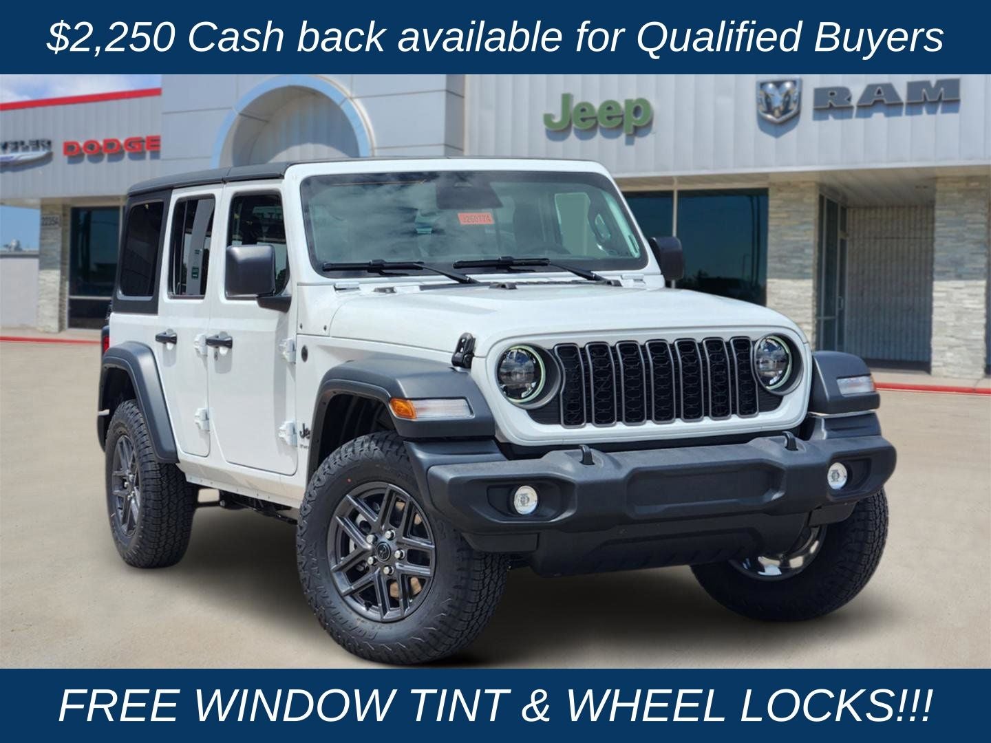 2026 Jeep Wrangler WRANGLER 4-DOOR SPORT S