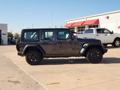 2026 Jeep Wrangler WRANGLER 4-DOOR SPORT