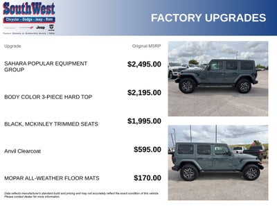 2026 Jeep Wrangler WRANGLER 4-DOOR SAHARA