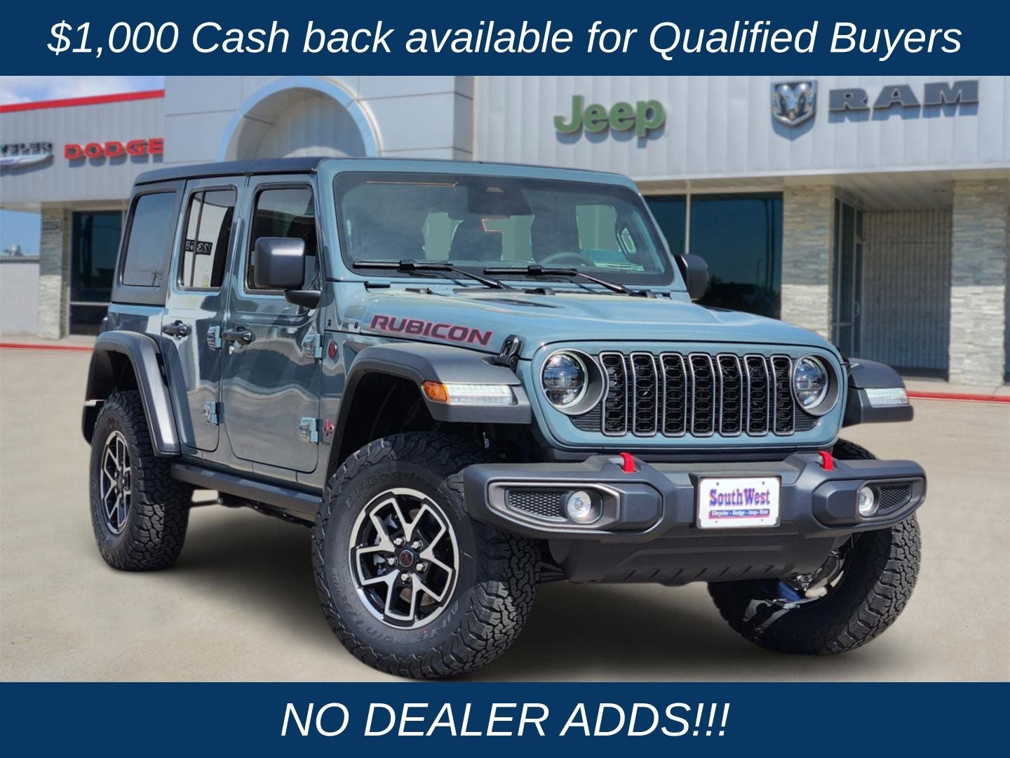 2026 Jeep Wrangler WRANGLER 4-DOOR RUBICON