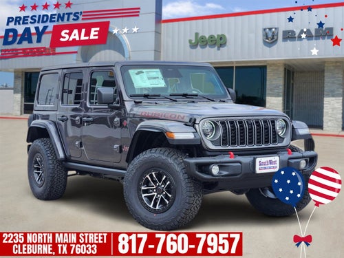 2026 Jeep Wrangler WRANGLER 4-DOOR RUBICON X