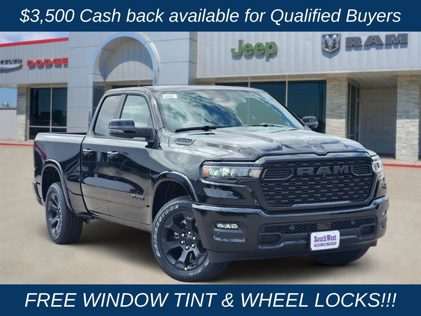2026 RAM Ram 1500 RAM 1500 LONE STAR QUAD CAB 4X2 6'4' BOX