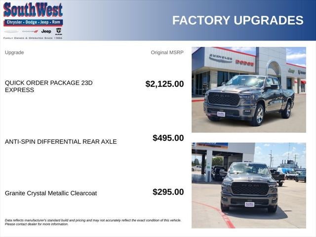 2026 RAM Ram 1500 RAM 1500 EXPRESS QUAD CAB 4X2 6'4' BOX
