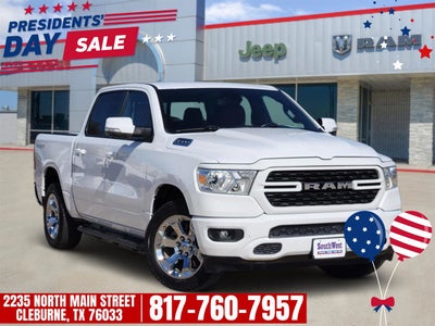 2022 RAM Ram 1500 Lone Star Crew Cab 4x4 5'7' Box