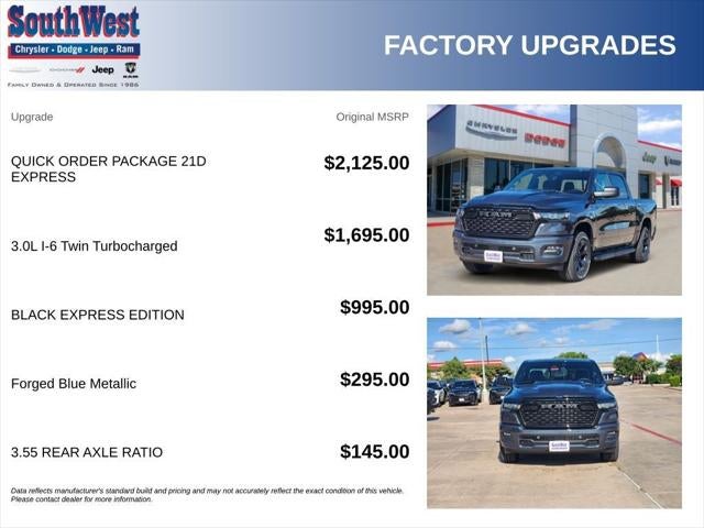2026 RAM Ram 1500 RAM 1500 EXPRESS CREW CAB 4X4 5'7' BOX